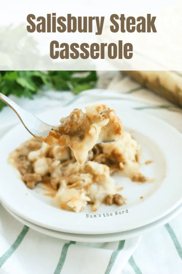 Salisbury Steak Casserole [30 Minute Meal!] - Num's the Word