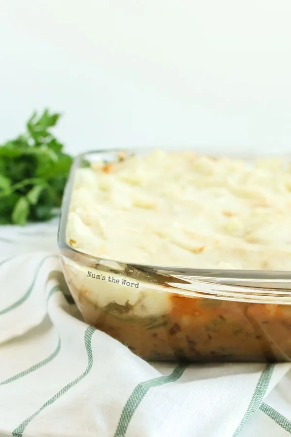 Salisbury Steak Casserole Recipe - casserole fresh out of the oven and ready to eat.