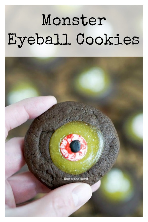 Monster Eye Ball Cookies