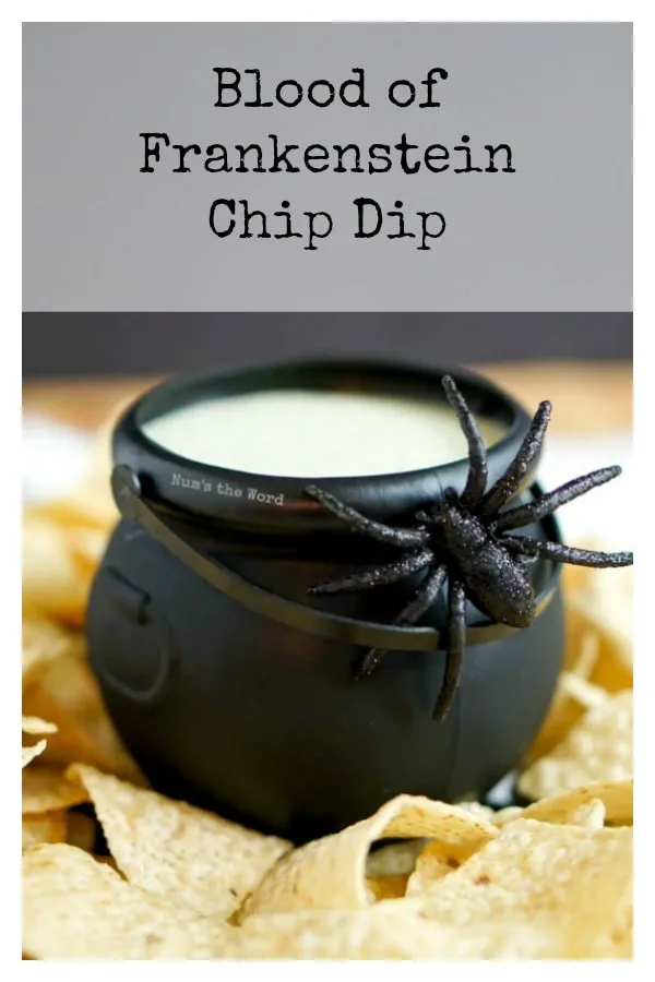 Blood of Frankenstein Chip Dip