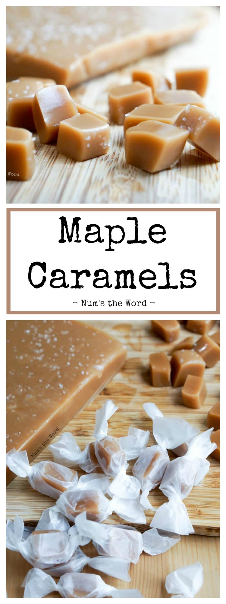 6 Ingredient Old Fashioned Maple Caramel Candy - Num's the Word