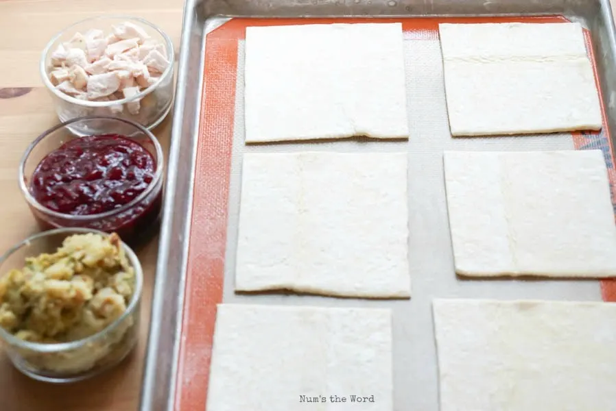 Leftover Thanksgiving Turnovers