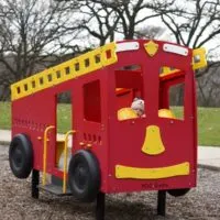 Riverside Regional Park - toy fire truck
