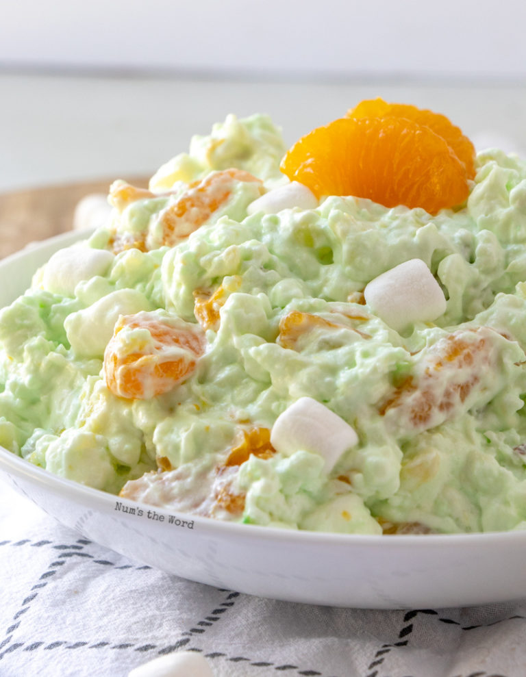 Pistachio Fluff Watergate Salad Recipe Num's the Word