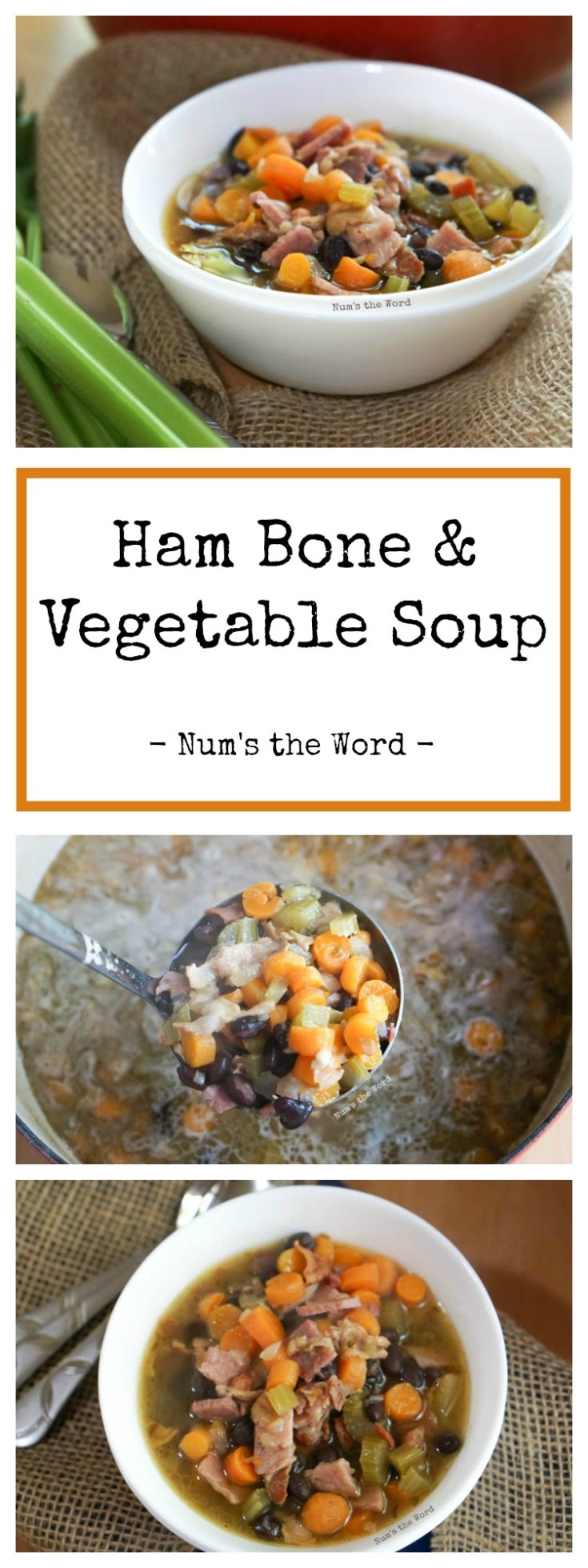 Ham Bone & Vegetable Soup Num's the Word