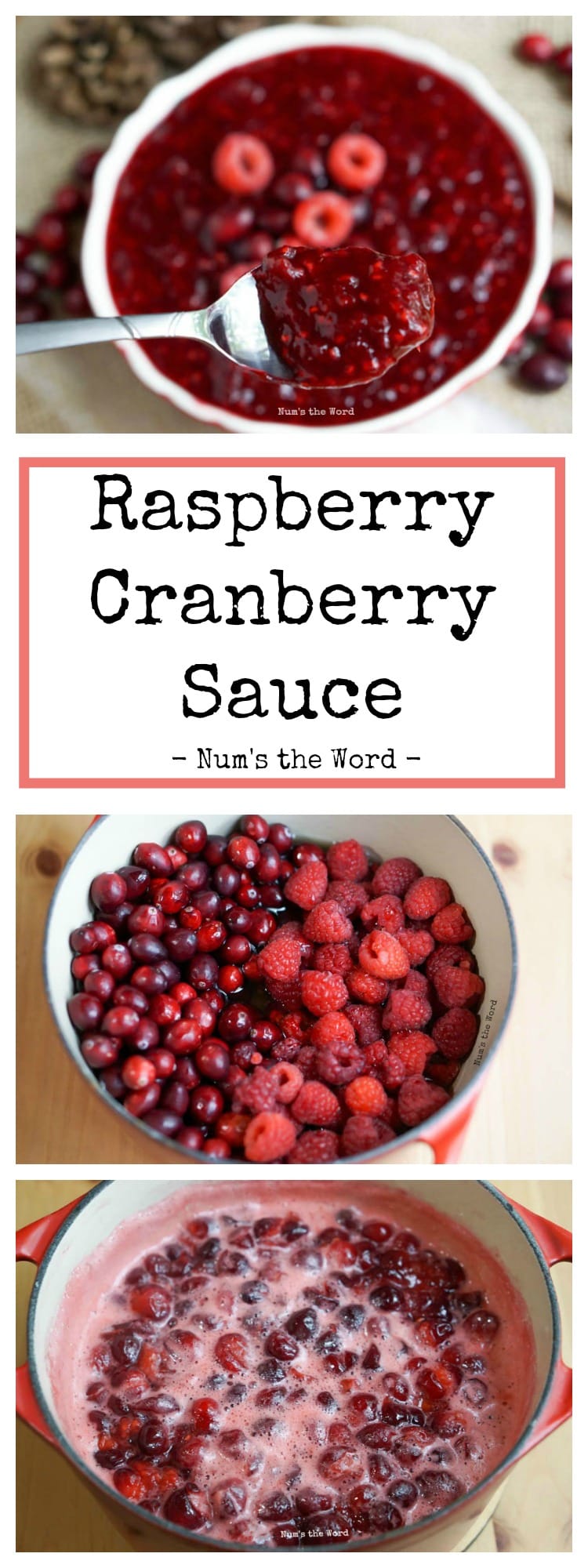 Cranberry Raspberry Sauce