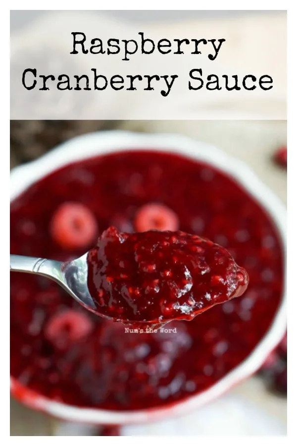 Raspberry Cranberry Sauce
