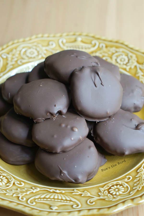 Leftover Mashed Potato Peppermint Patties