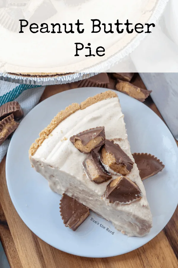 Peanut Butter Pie Recipe - main image for recipe