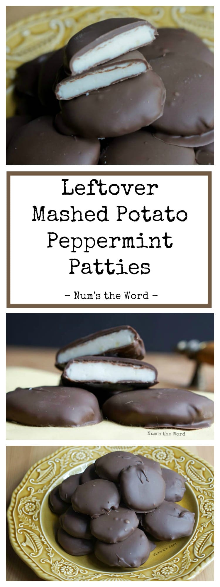 leftover mashed potato peppermint patties