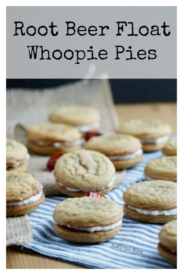 Root Beer Float Whoopie Pie