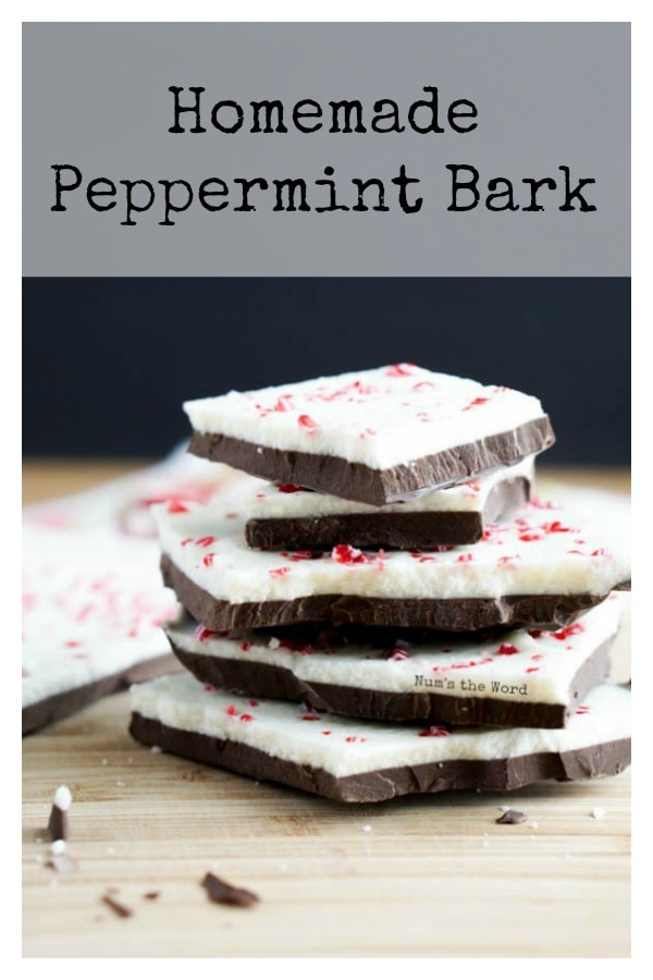 Homemade Peppermint Bark - Num's the Word