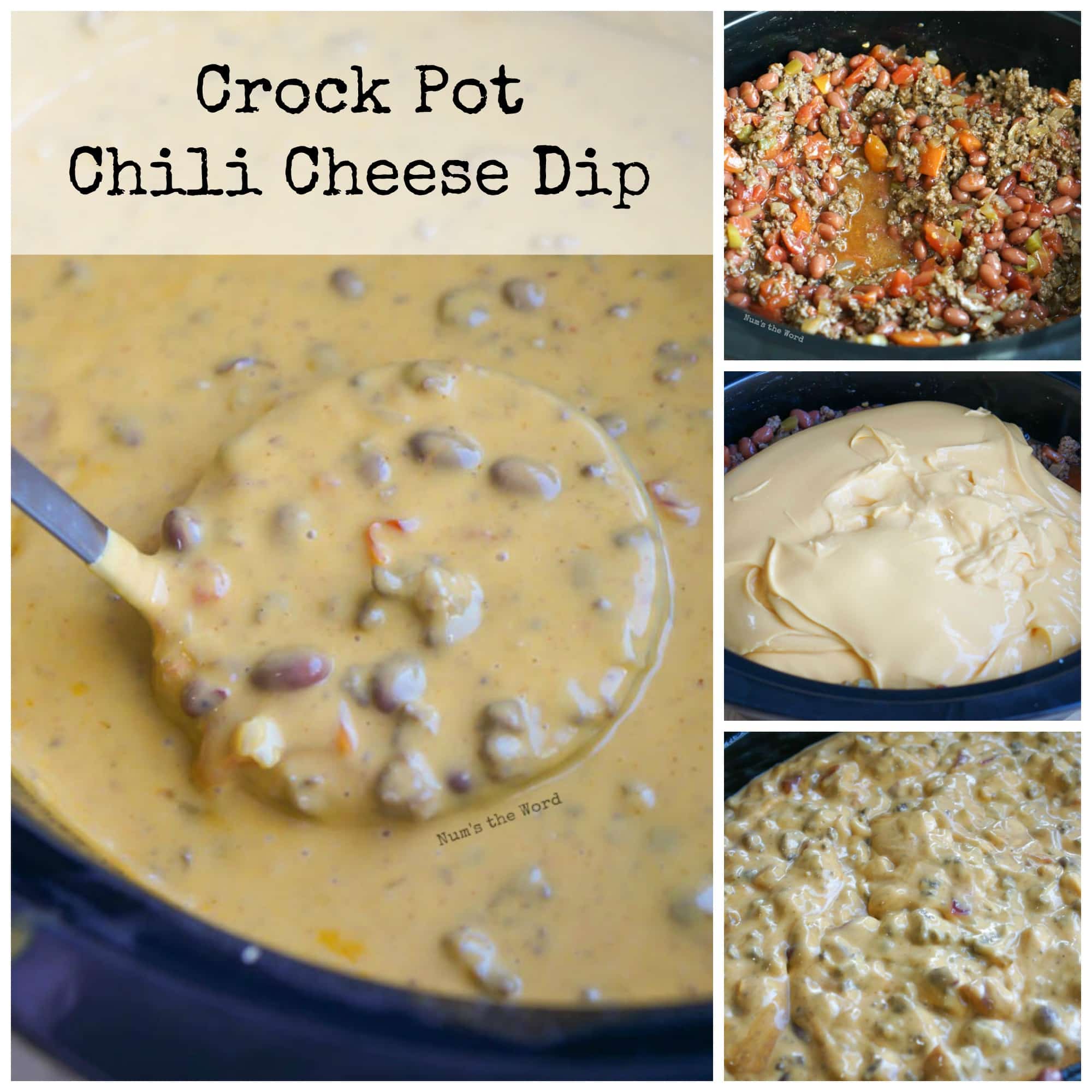 Crock Pot Chili Cheese Dip Num's the Word