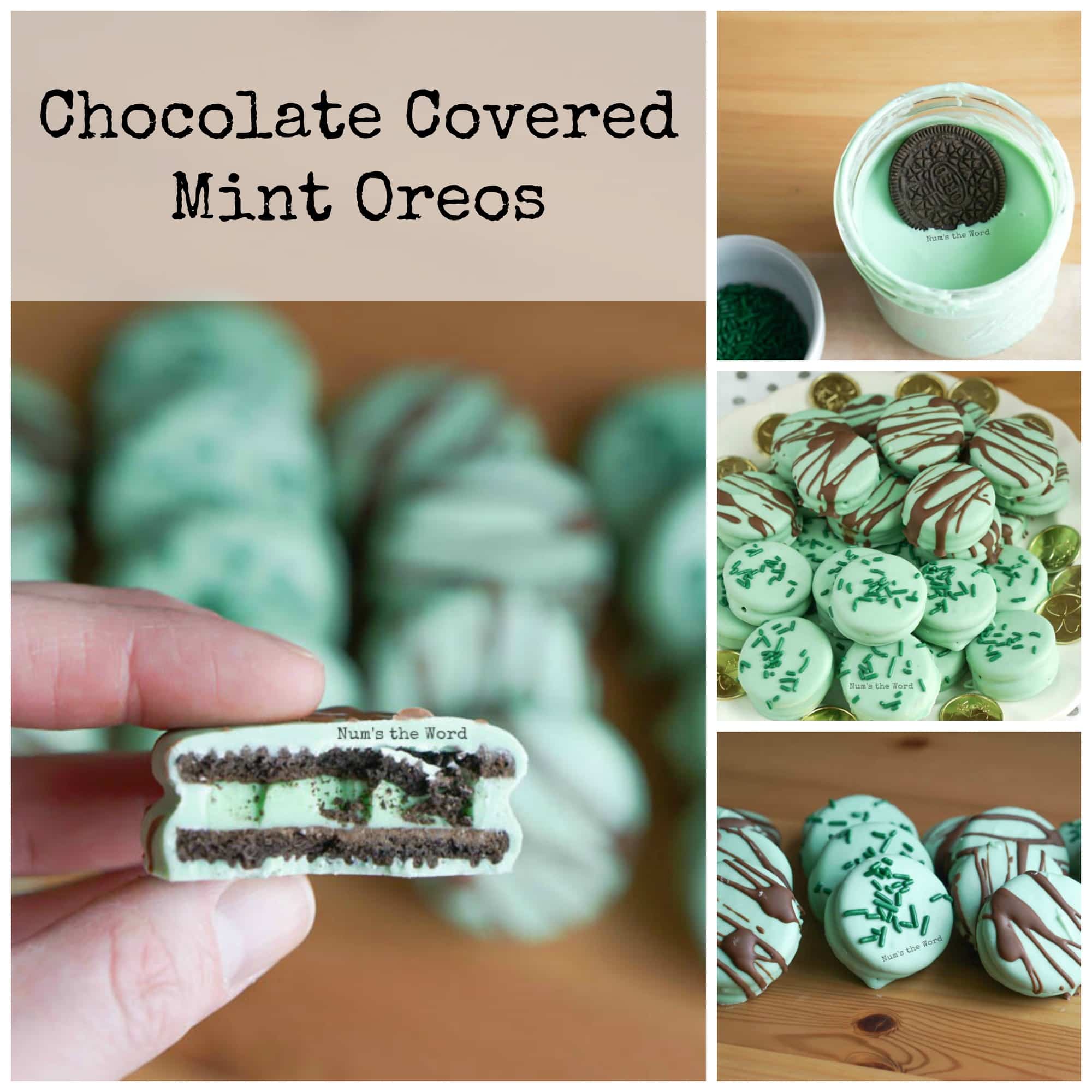 Chocolate Covered Mint Oreos Num's the Word