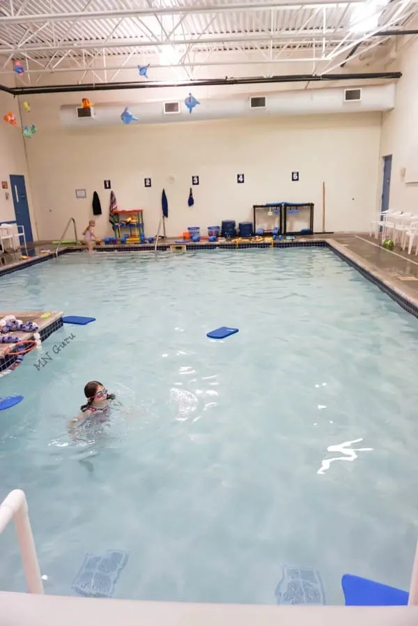Jack Splash Open Swim - view of entire pool to show size