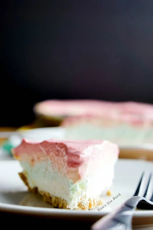 Rainbow Jello Pie