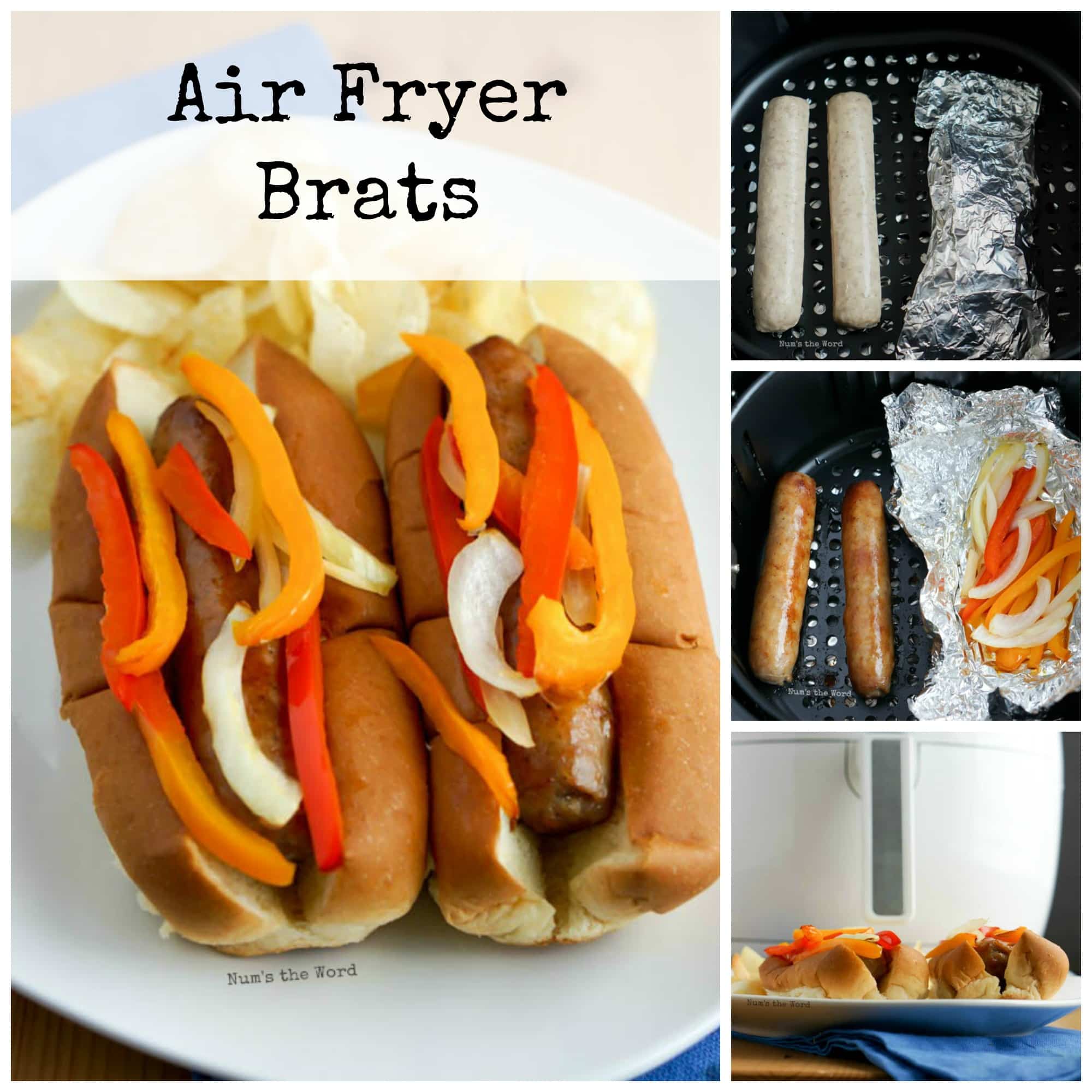How to make the BEST Brats in an Air Fryer Num's the Word