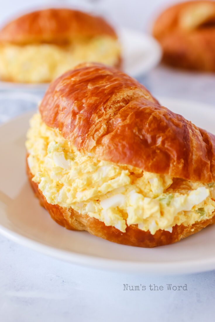 Egg Salad Sandwich Num's the Word