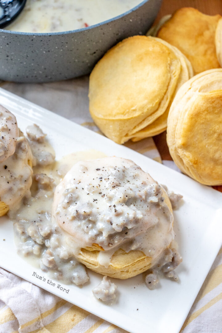 The Best Sausage Gravy Recipe [Brunch Recipe] - Num's the Word