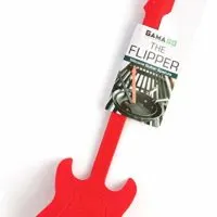 GAMAGO 1941-RED Red Shaped Guitar spatula, 4.5" x 15", Multicolor