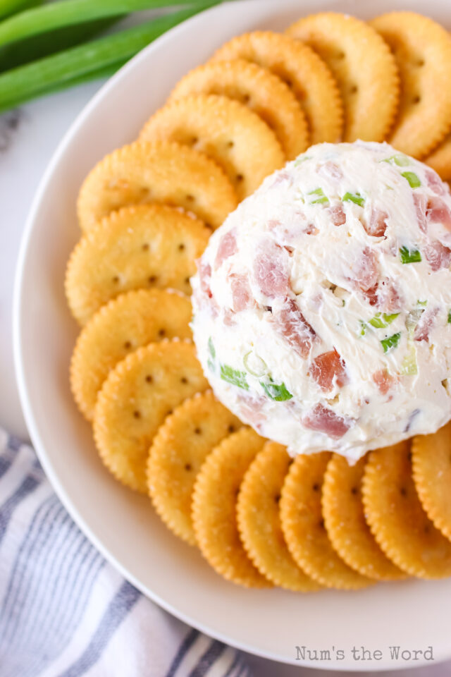 Ham Cheese Ball Num's the Word
