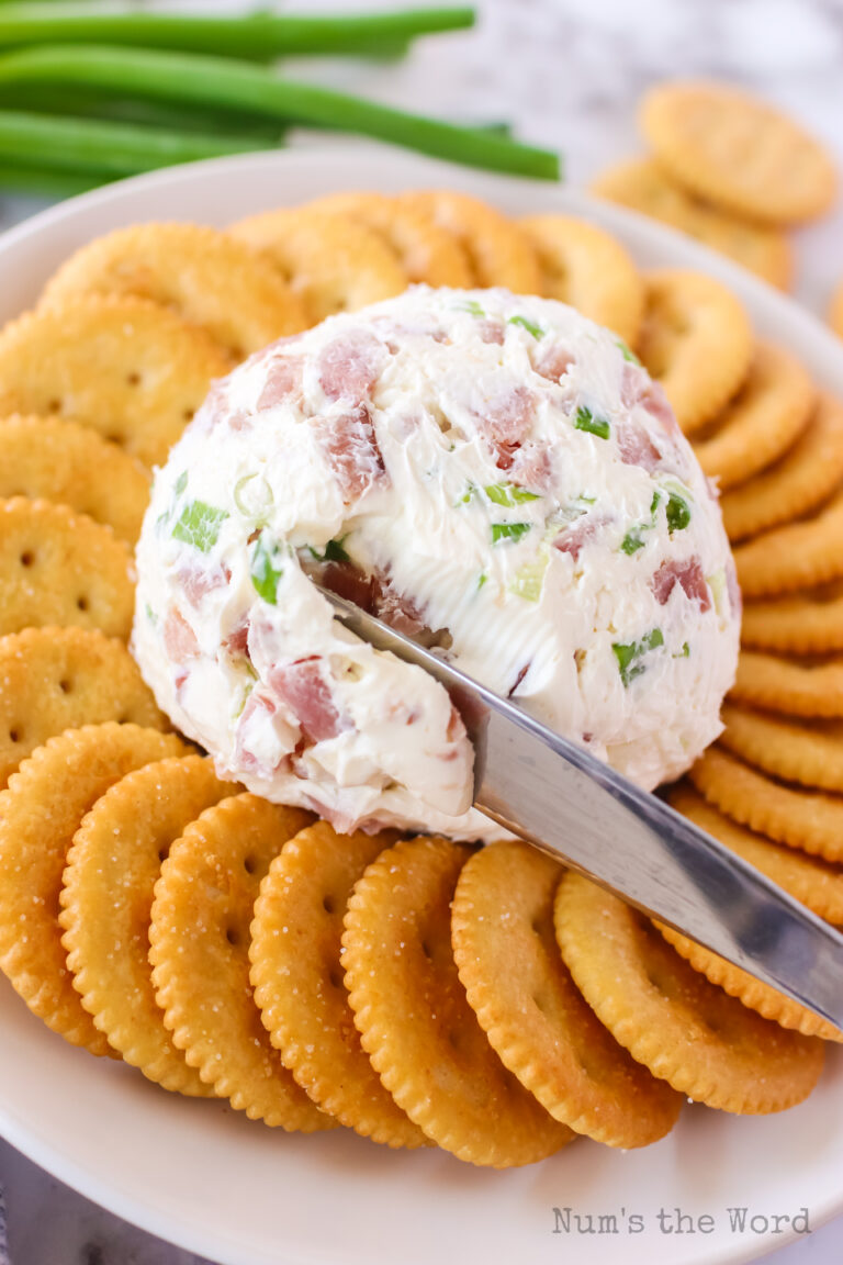 Ham Cheese Ball Num's the Word