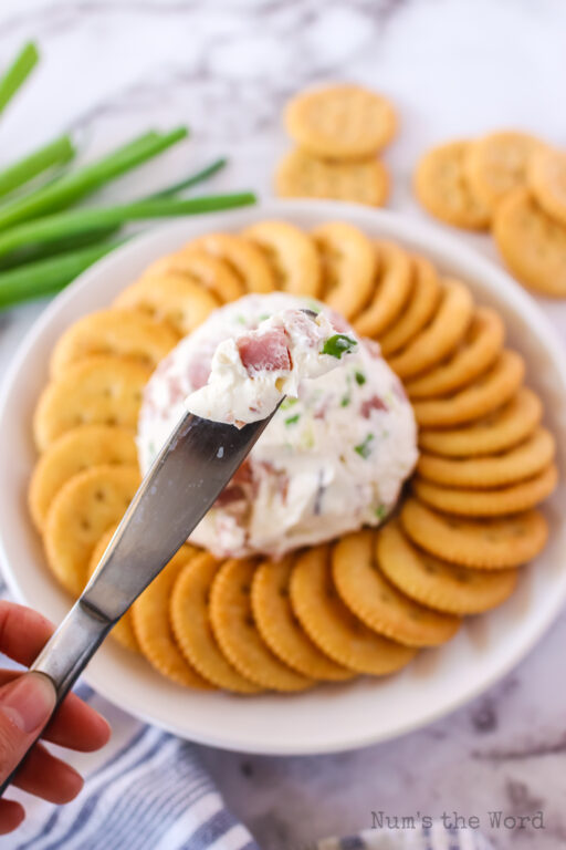 Ham Cheese Ball Num's the Word
