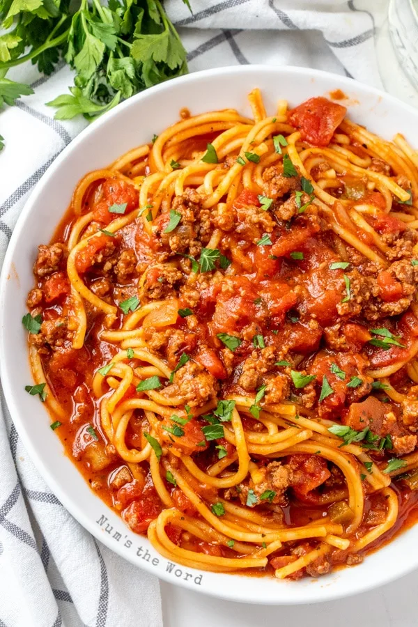 Instant Pot Spaghetti