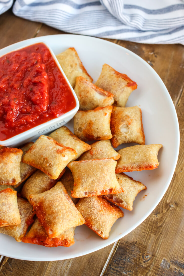 Air Fryer Pizza Rolls - Num's the Word