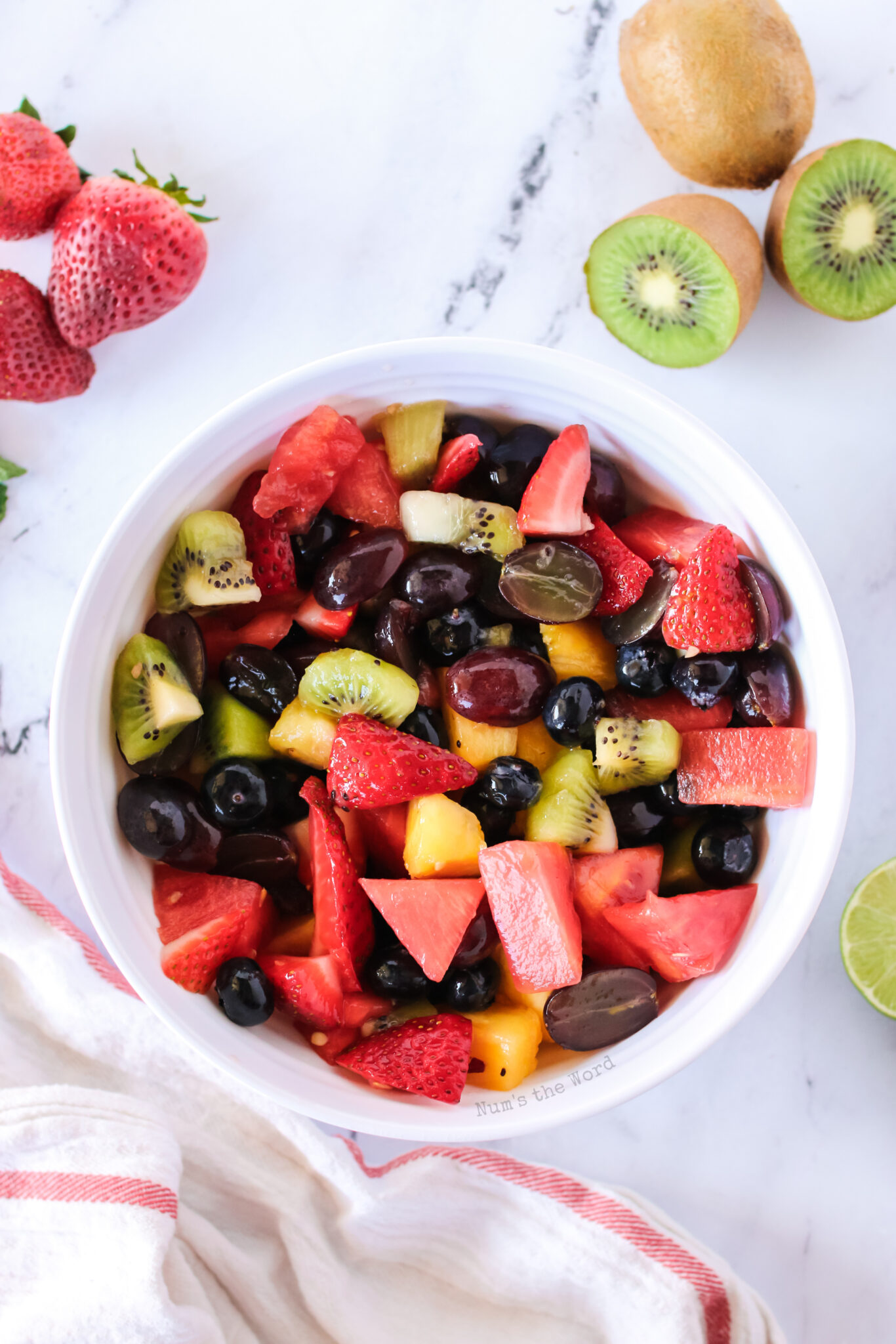 Summer Fruit Salad Num's the Word