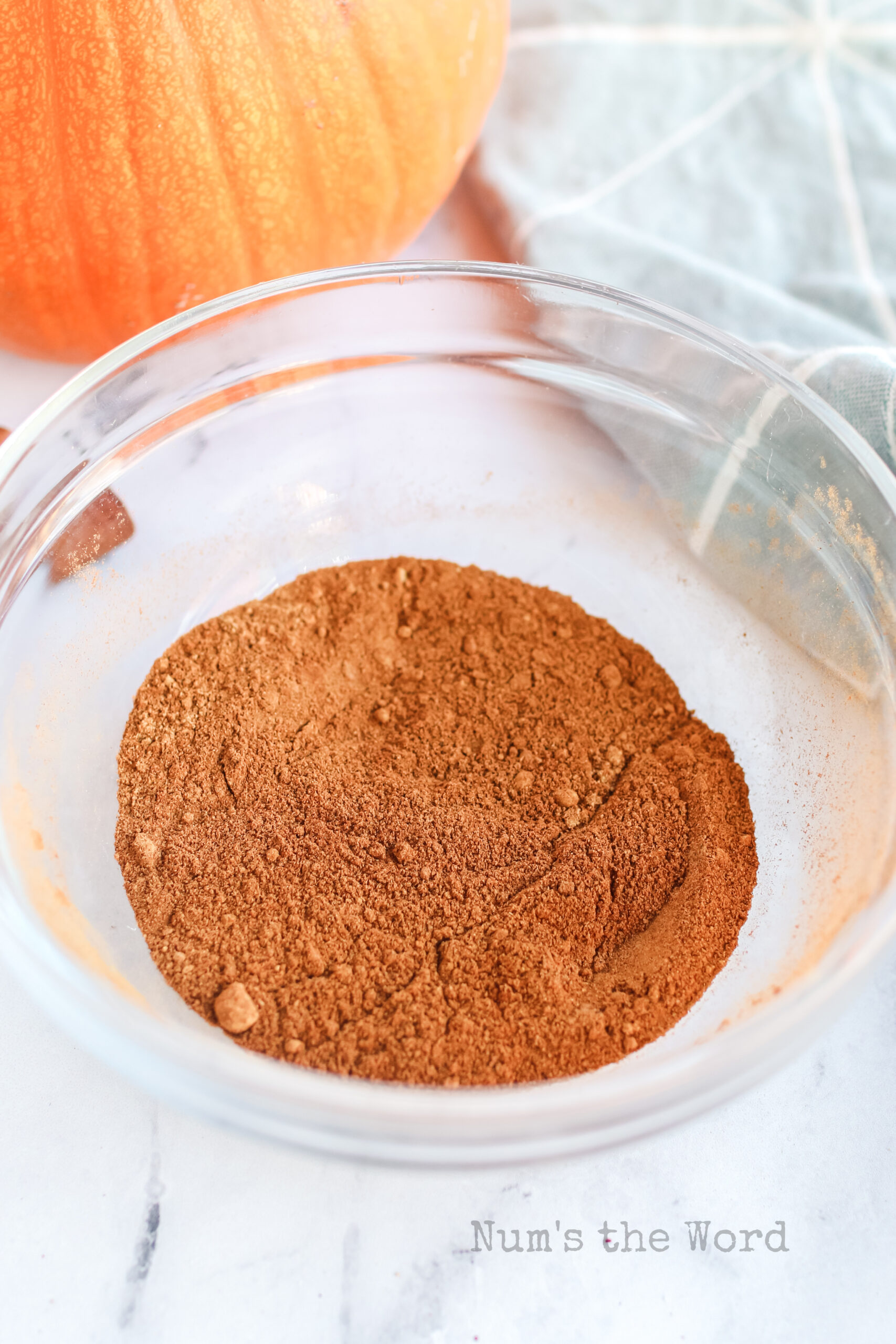 Bowl of seasoning mixed in a bowl.