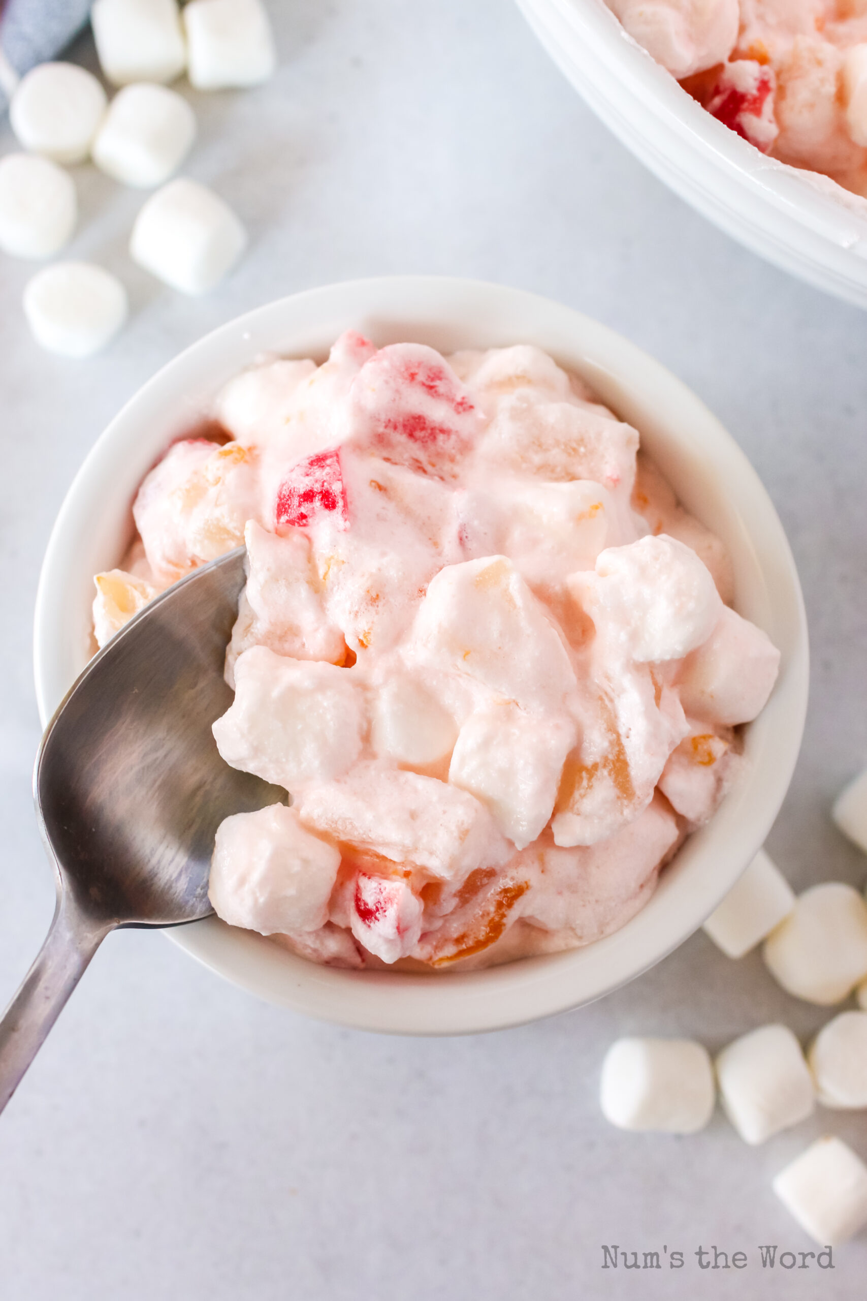 waldorf salad with marshmallows