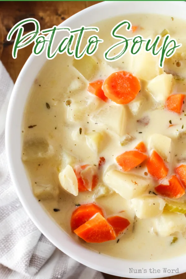 Main image for recipe of a bowl of soup.