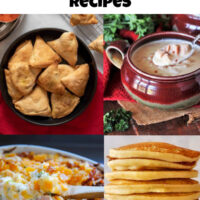 Collage of images for leftover mashed potato recipes