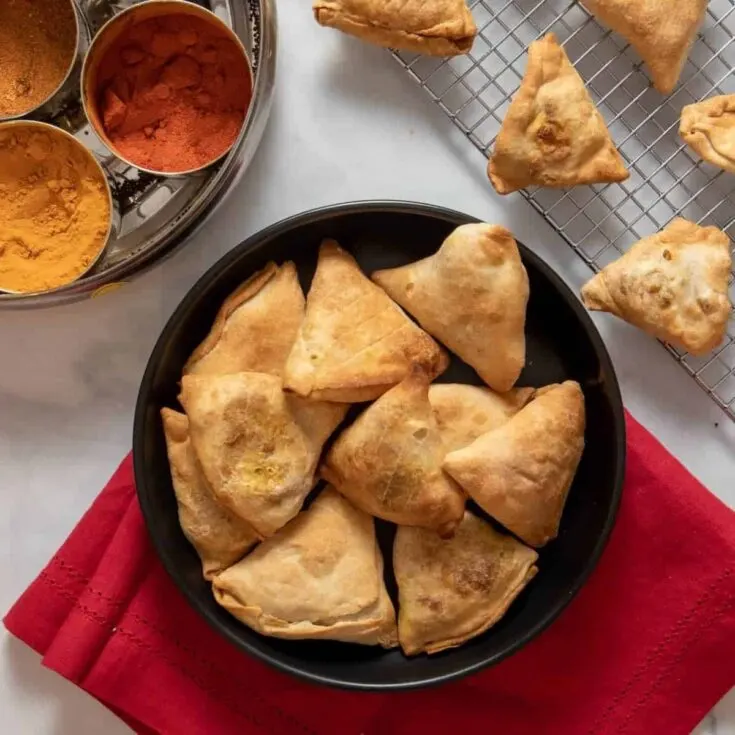 Healthy Potato Samosas