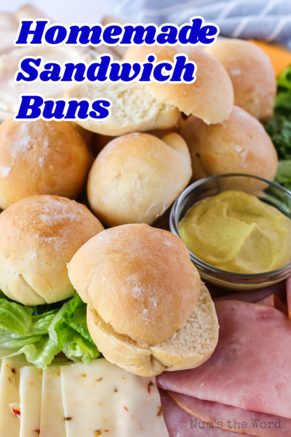 Main image for recipe of sandwich buns with fillings