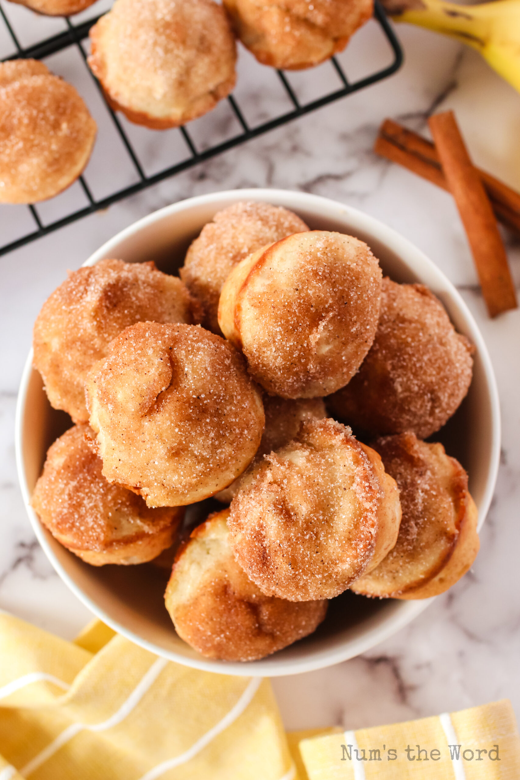 Donut Muffins Num's the Word