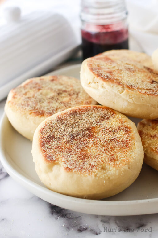English Muffin Num's the Word