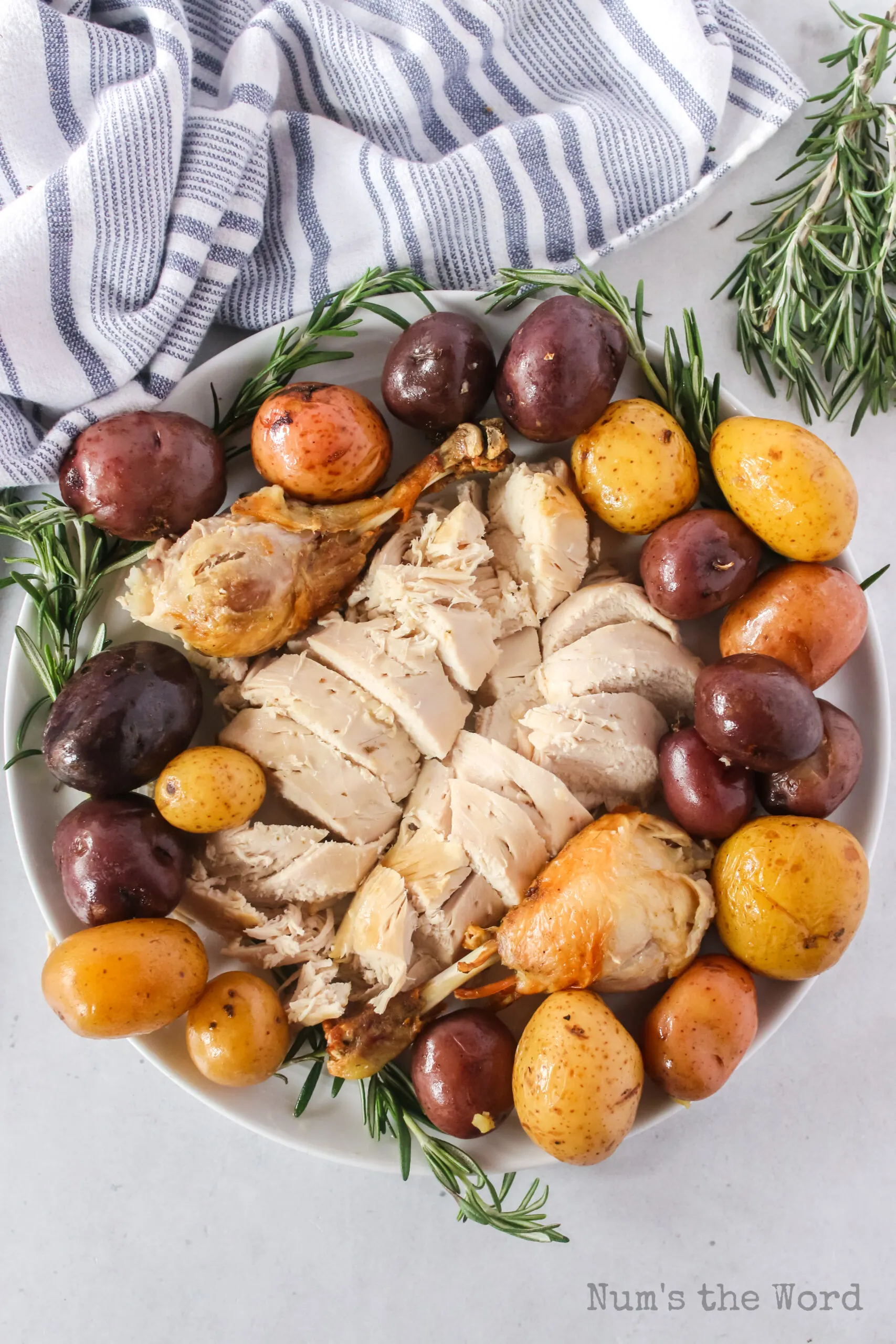 Cajun-Style Roasted Chicken with Garlic-Herb Potatoes – Instant Pot Recipes