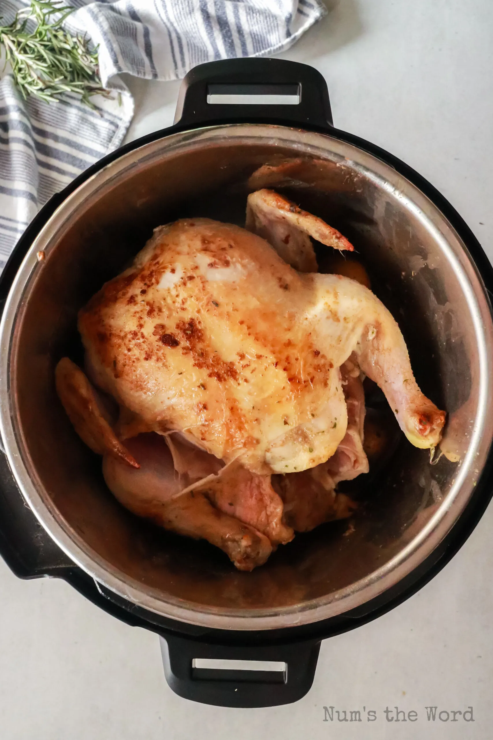 cooked chicken in instant pot