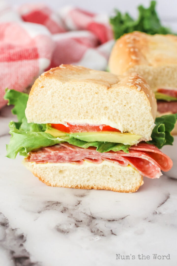 Salami Sandwich Recipe Num's the Word