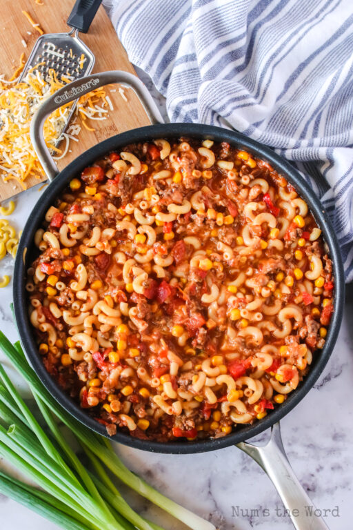 Ground Beef Casserole - Num's the Word