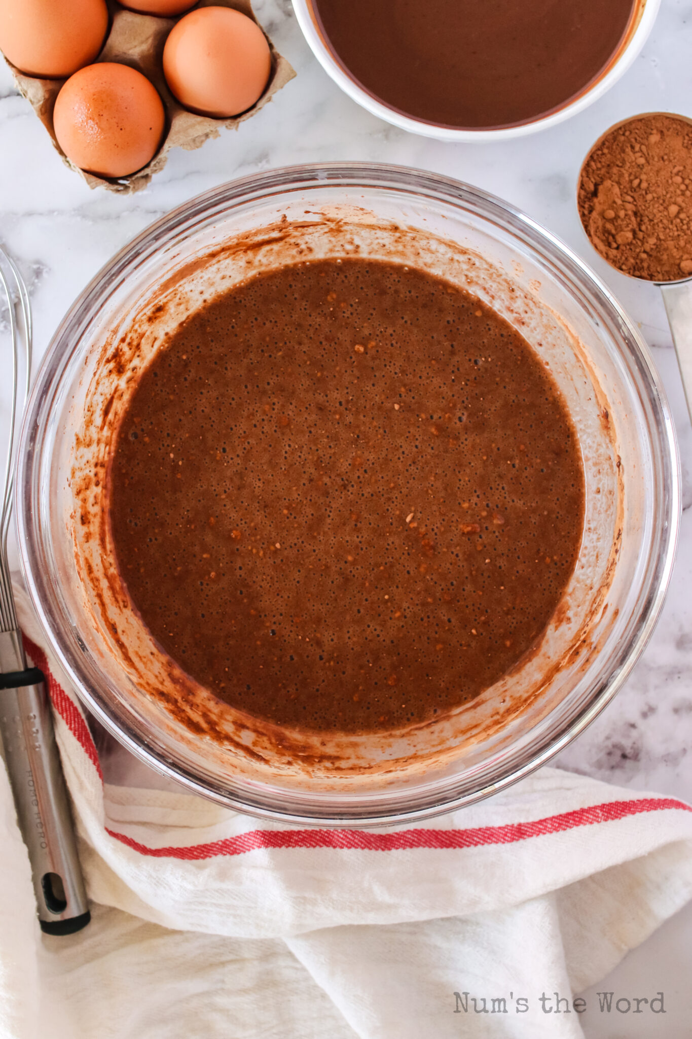 Chocolate Pancakes Num's the Word