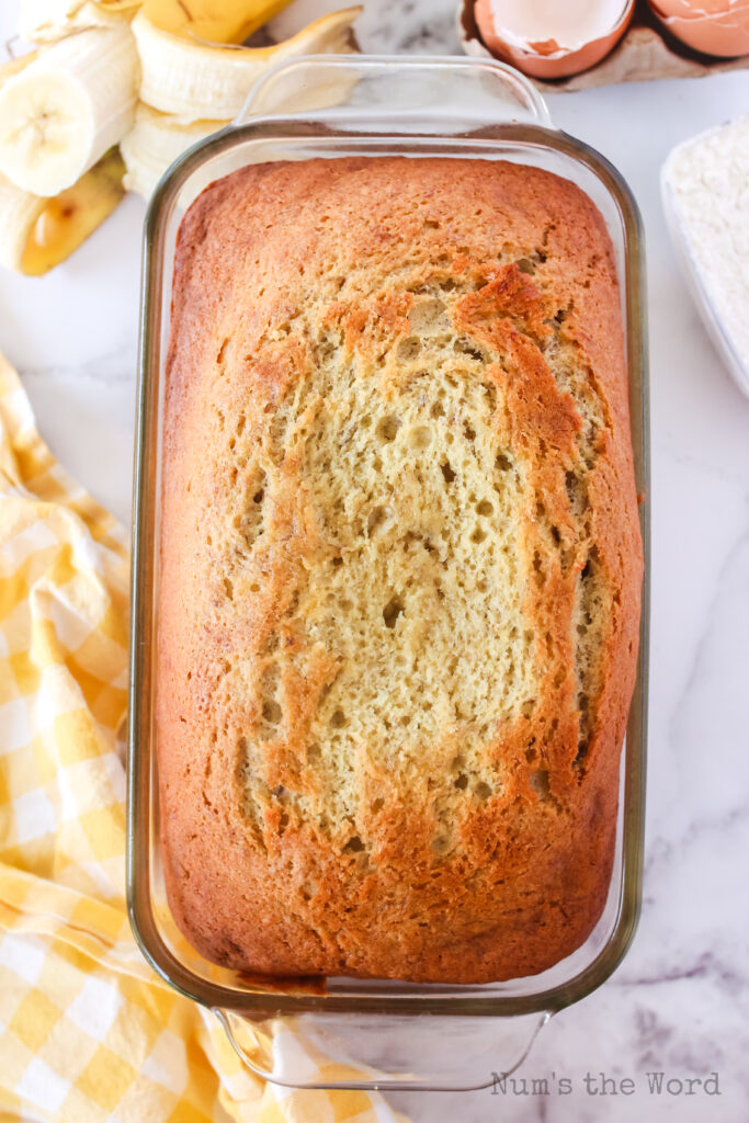 Banana Bread without Baking Soda Num's the Word