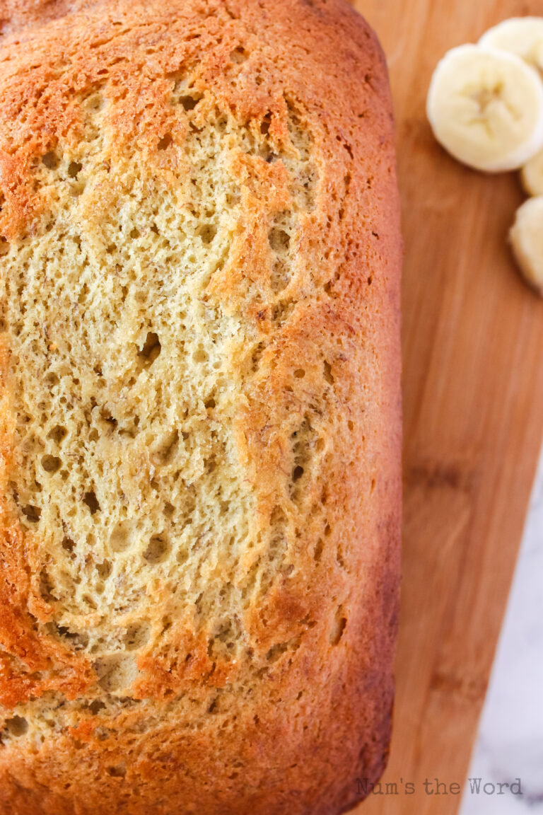 Banana Bread without Baking Soda Num's the Word