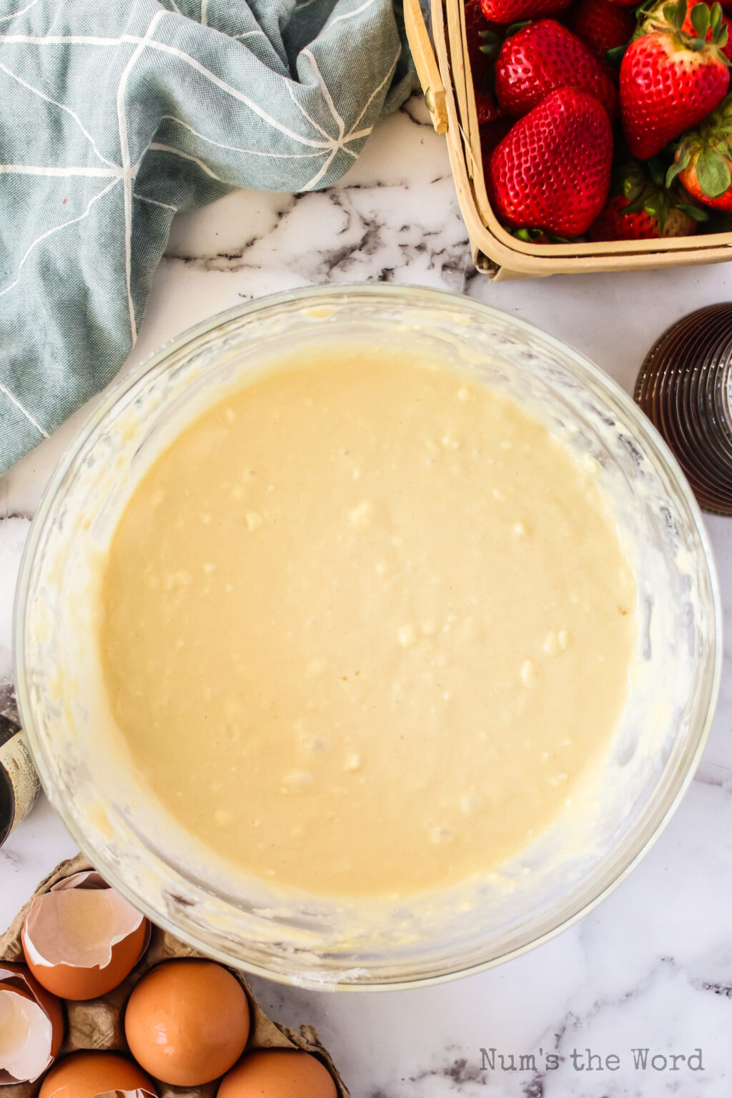 Homemade Fluffy Belgian Waffles Num's the Word