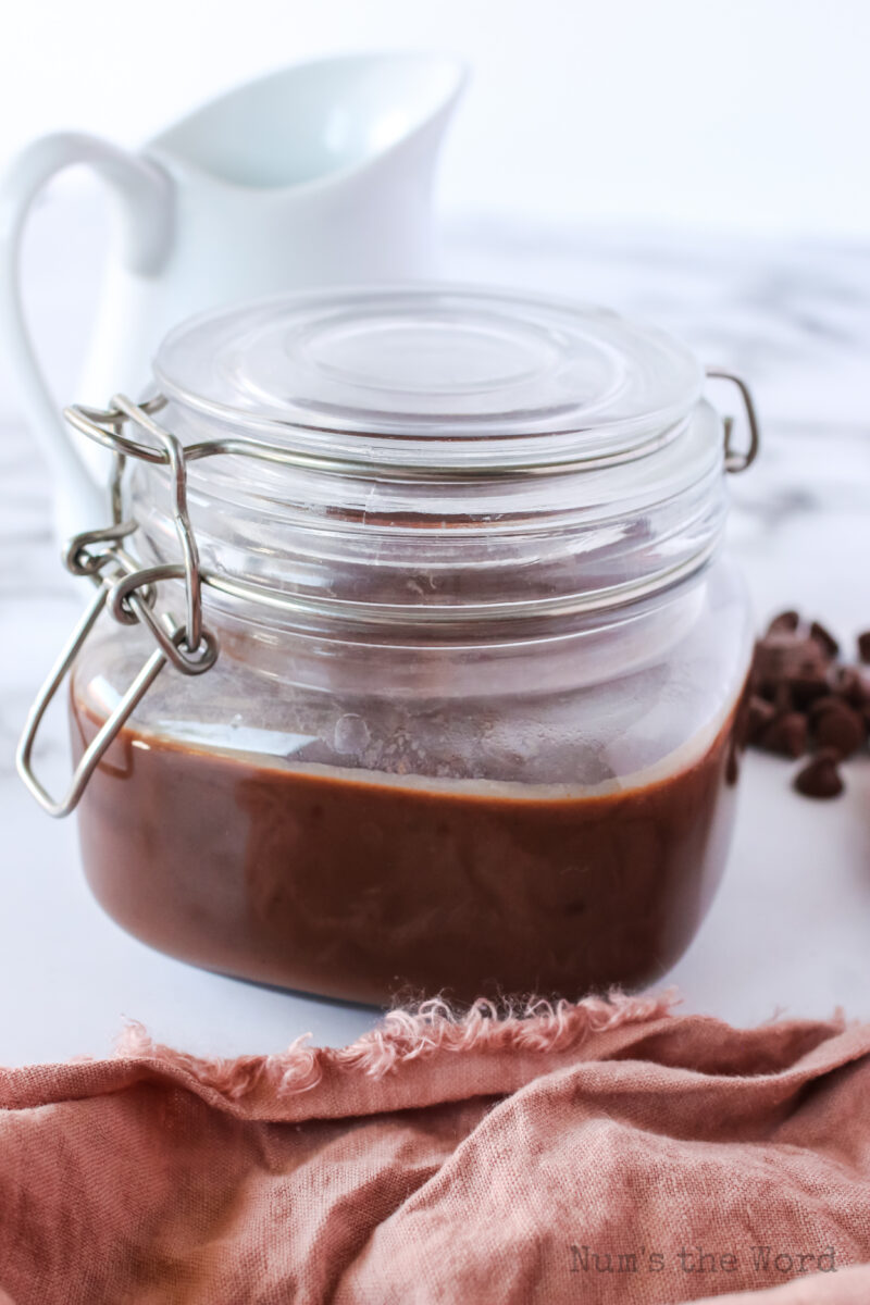 Chocolate Ganache Num's the Word