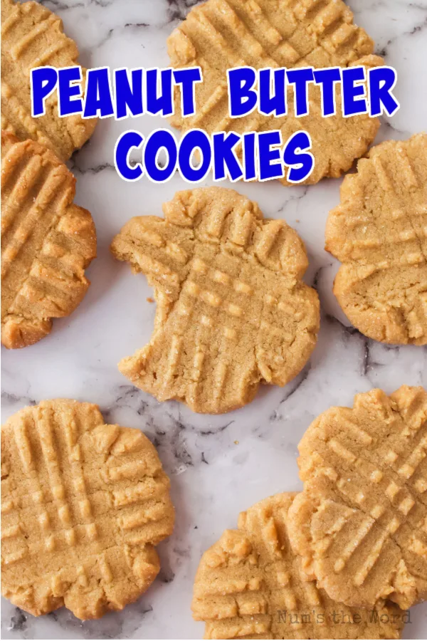 Chewy Peanut Butter Cookies with Chocolate M&M's - Yay! For Food