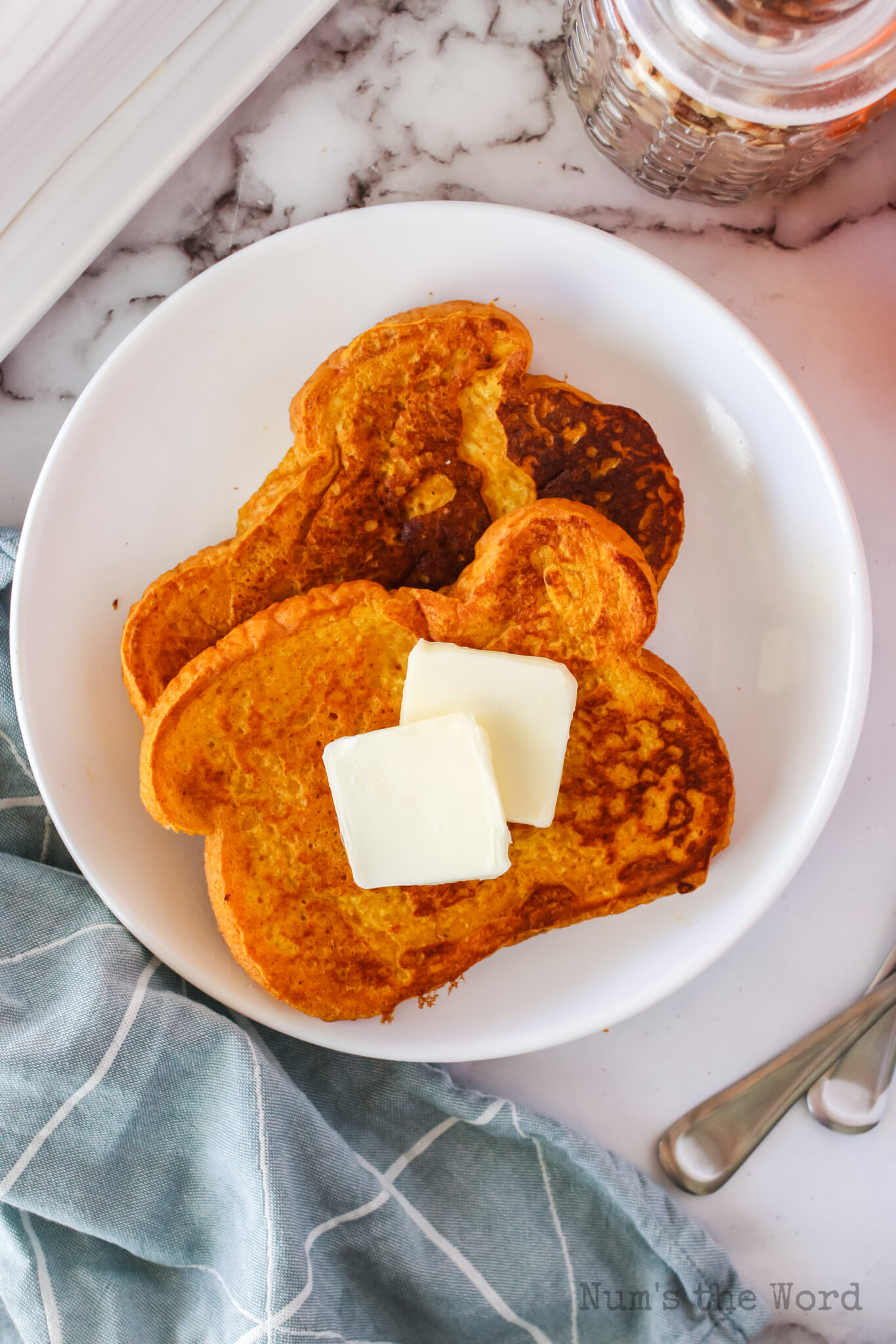 Pumpkin French Toast Num's the Word