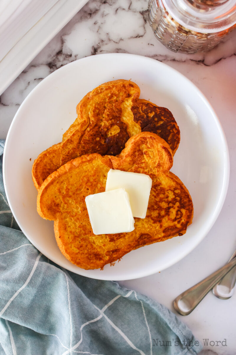 Pumpkin French Toast Num's the Word